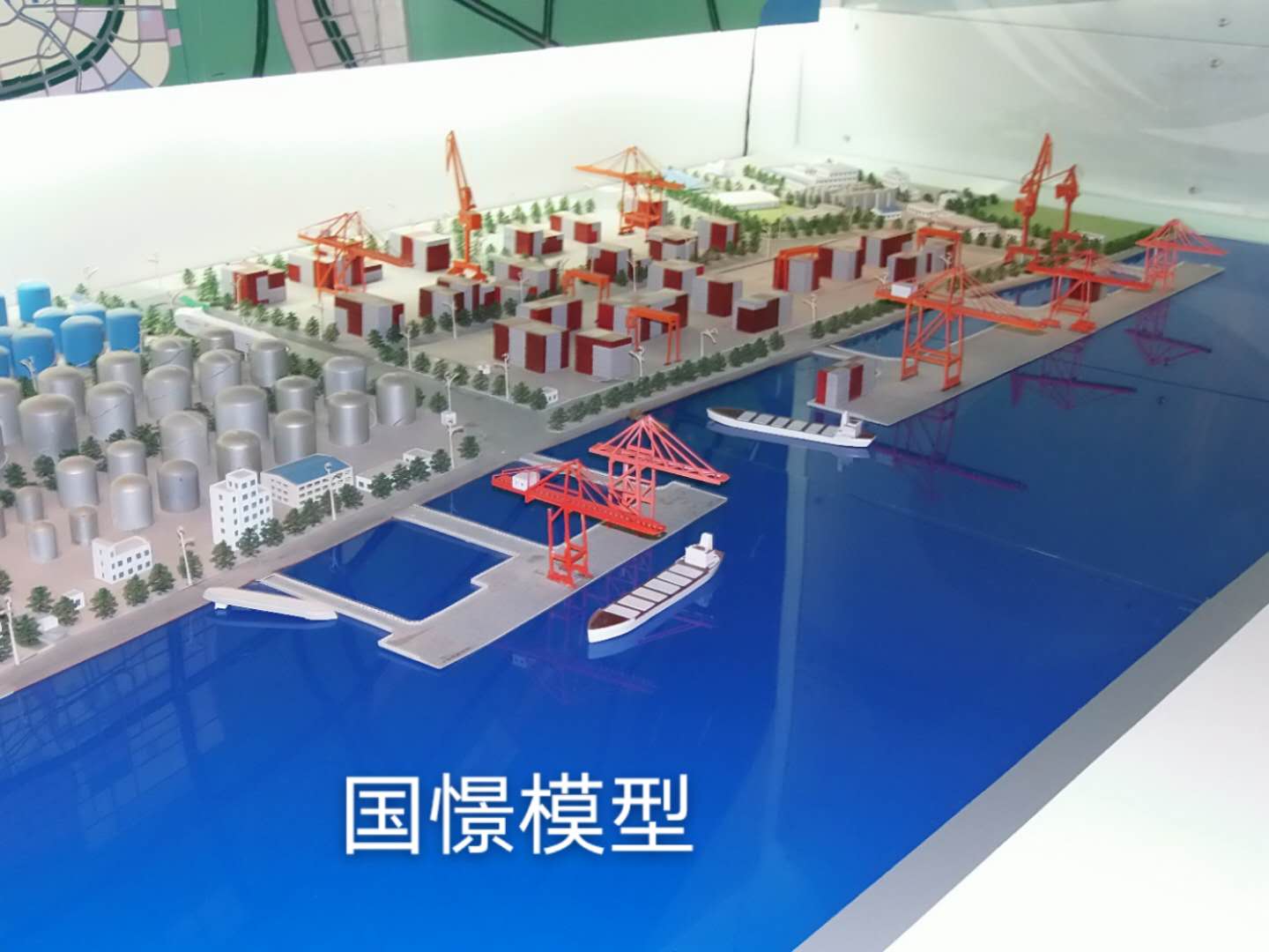 温宿县工业模型