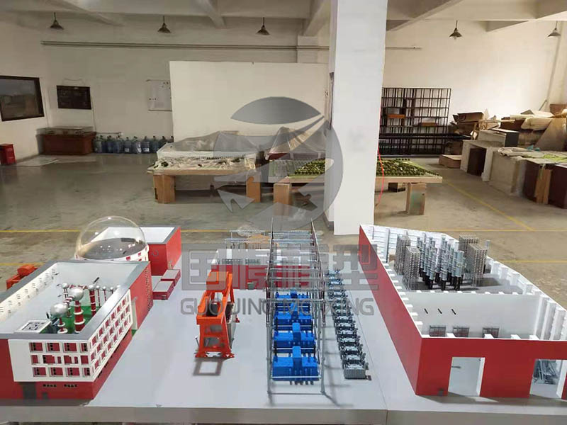 温宿县工业模型