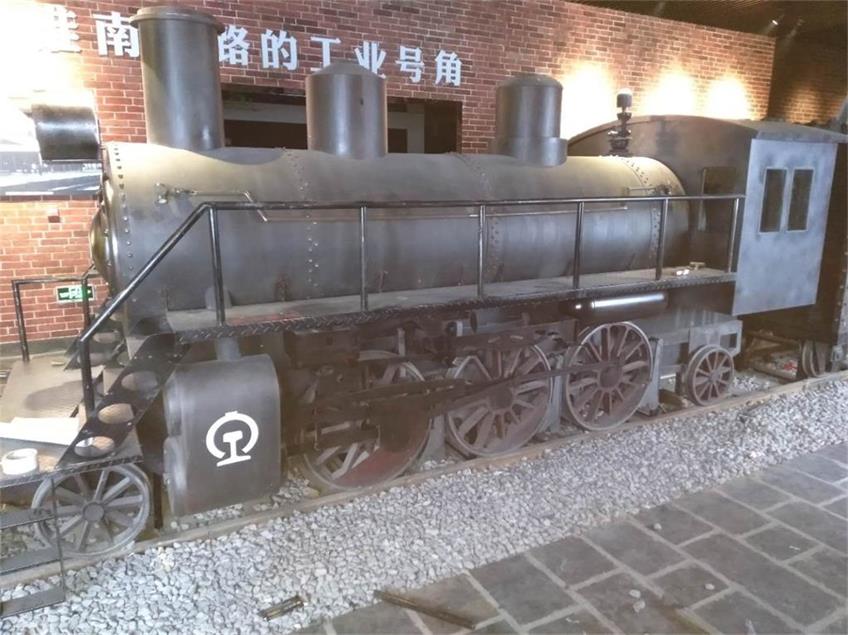 温宿县蒸汽火车模型