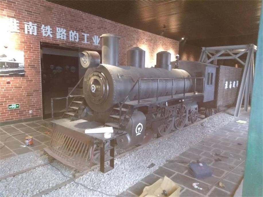 温宿县蒸汽火车模型