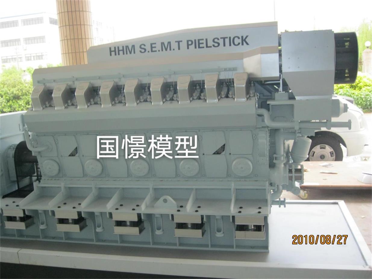 温宿县柴油机模型